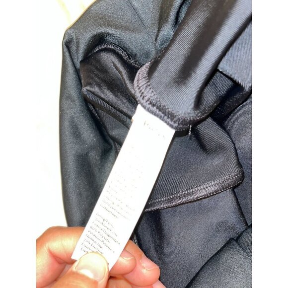 NWT Spanx Faux Leather Black Leggings Shaping High-Waist Size Small - Picture 10 of 12